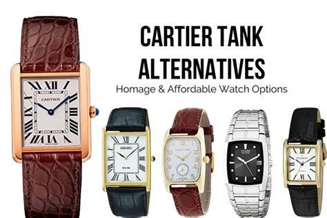 best cartier tank alternative|cartier tank dupe casio.